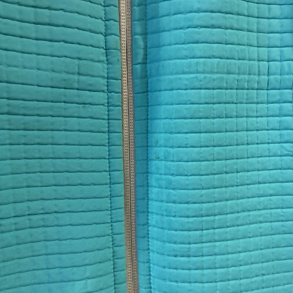 Patagonia Dual Aspect Hoody Jacket Womens Large Blue Stretch Shell Coat Hiking
